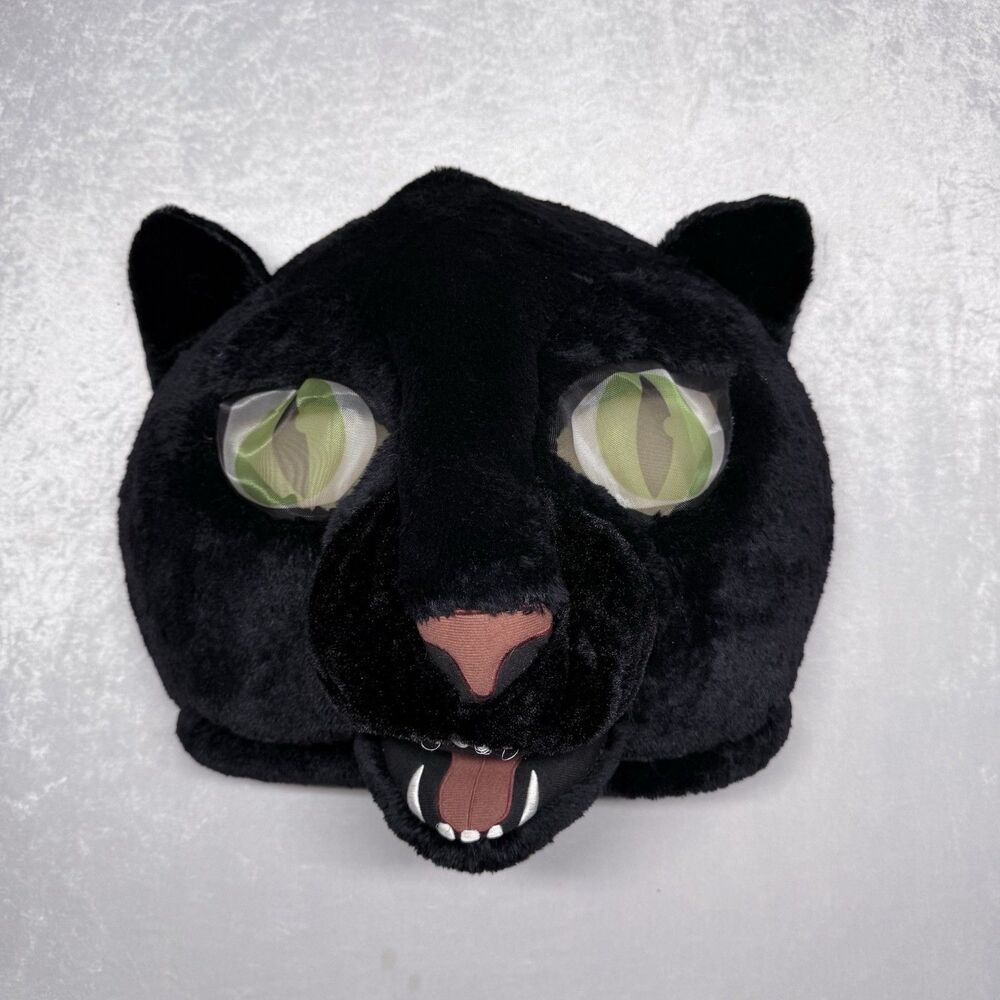 Dan Dee Big Greeter Head Black Cat Panther Halloween Mask Mascot Costume Head